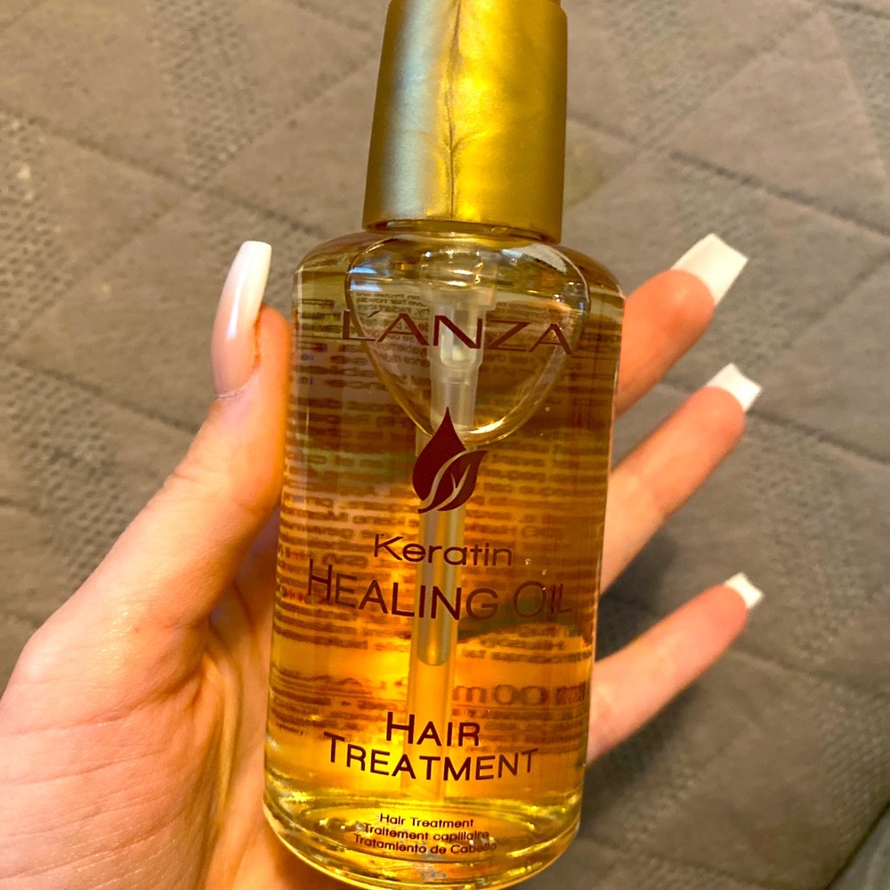 Lanza healing oil hair treatment